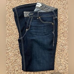 Women’s Ariat REAL Bootcut Jeans dark wash size 32R (32 waist, regular length)